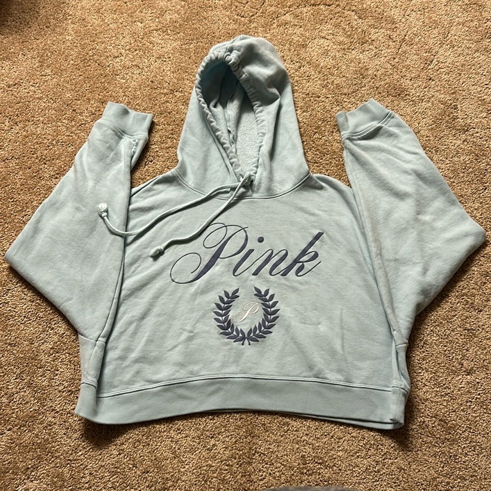 PINK Cropped Sweatshirt